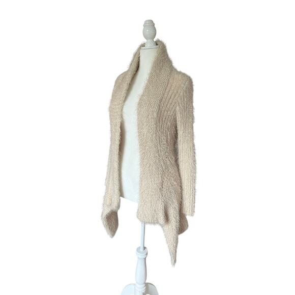 Ryu: Boho Lace Style Back Open Knit Cardigan Women's Size M/L Western Festival - Picture 2 of 10